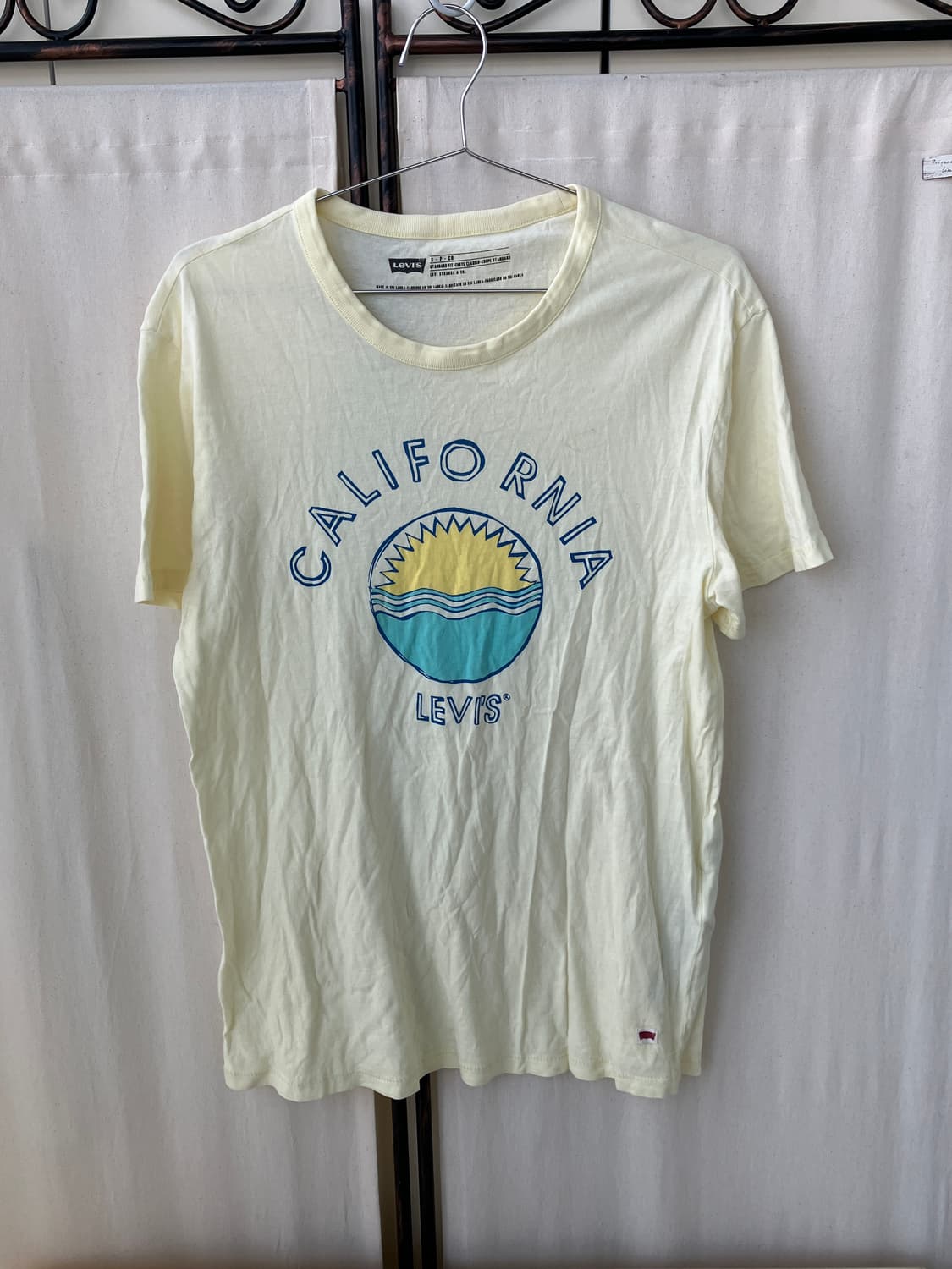 Levi's lemoncore printing half t-shirt 상품이미지4