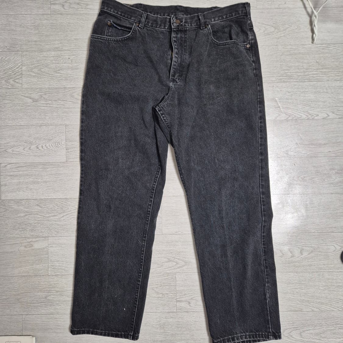 90s Lee 블랙데님팬츠 상품이미지1