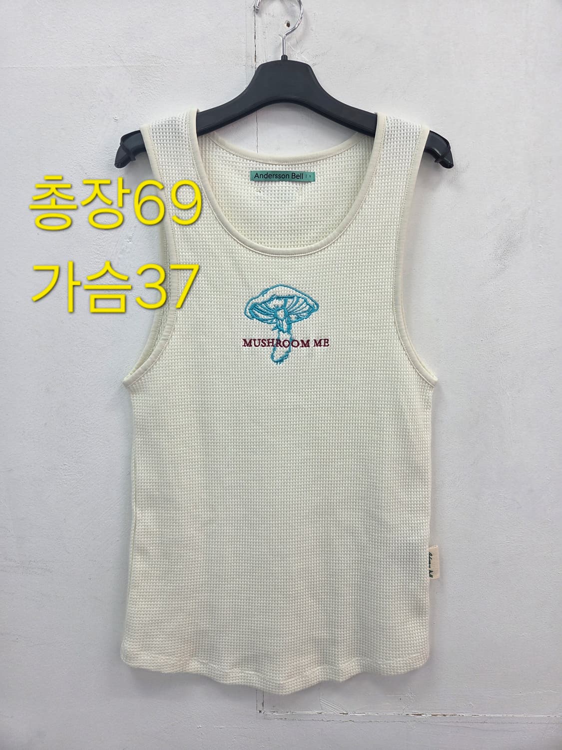 S 앤더슨벨 아이보리 머쉬룸 나시 탑 탱크탑 상품이미지2