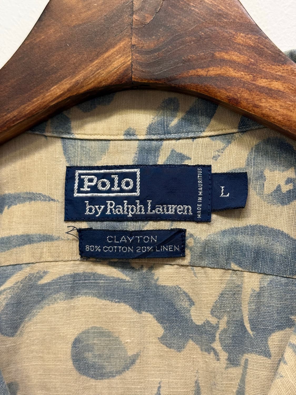 Polo Ralph Lauren 린넨 반팔 하와이안 셔츠 상품이미지10