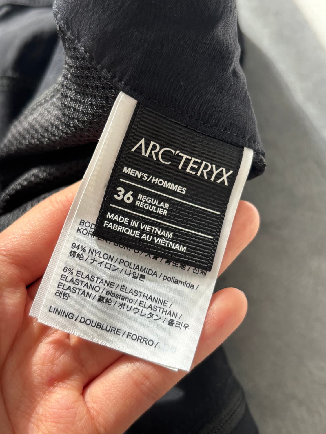 Arc'teryx 아크테릭스 감마 퀵 드라이 팬츠 상품이미지6