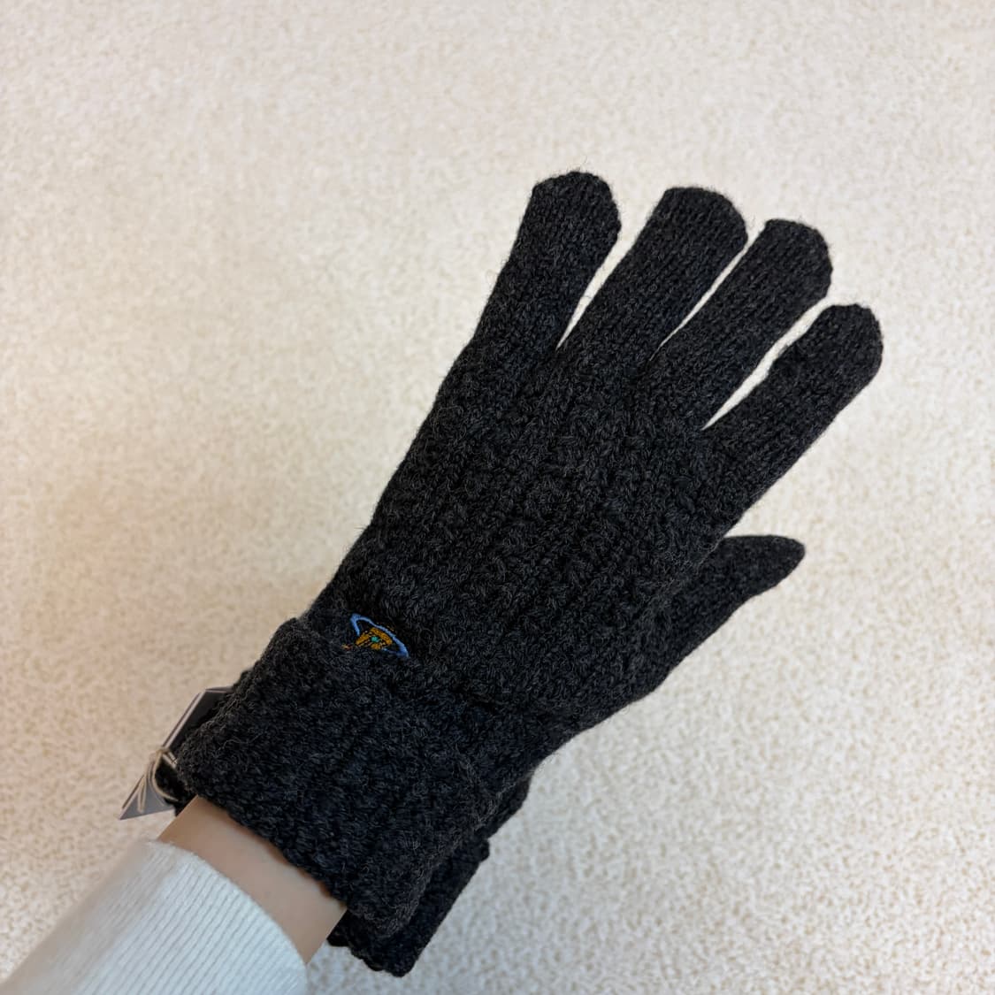 비비안웨스트우드 알파카 아웃 핑거 장갑 상품이미지5