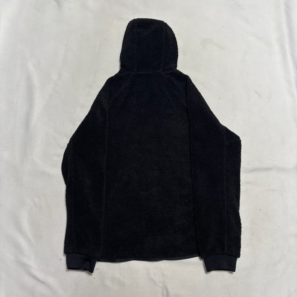 L 나이키 테크플러스 셰르파 블랙 후드 플리스 상품이미지3