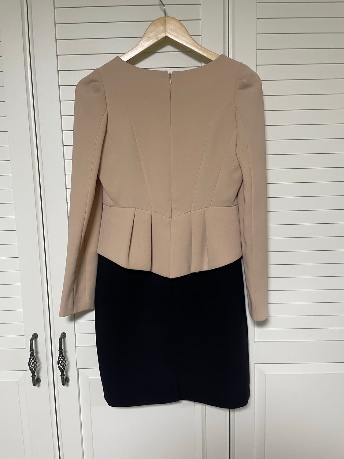 classic peplum dress 상품이미지3