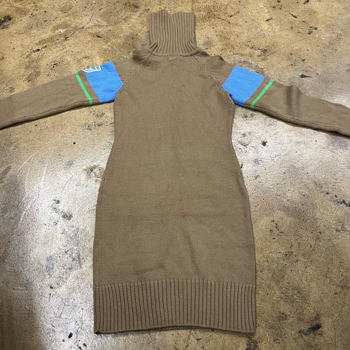 [정품/L,90] 나이키 우먼 니트 롱 원피스 b15 상품이미지4