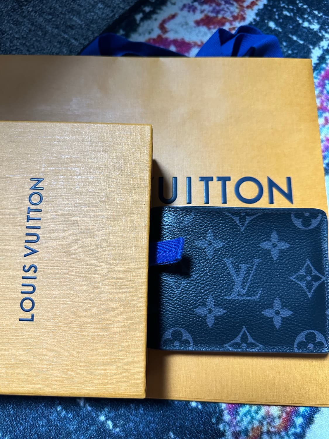 루이비통  슬렌더 월렛 모노그램 이클립스 반지갑 상품이미지5