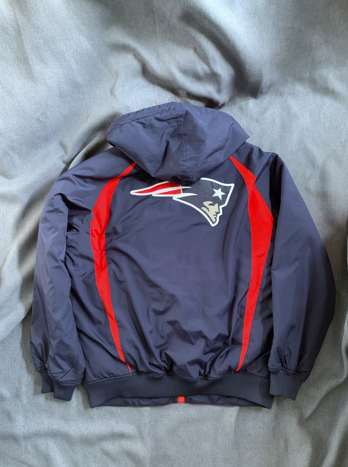 리복 NFL 뉴잉글랜드 패츠 빅로고점퍼 사이즈 105 상품이미지4