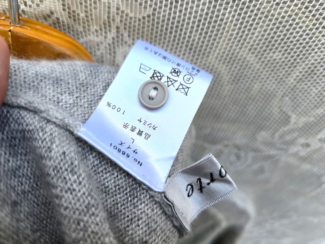 캐시미어 100% 가디건  상품이미지6