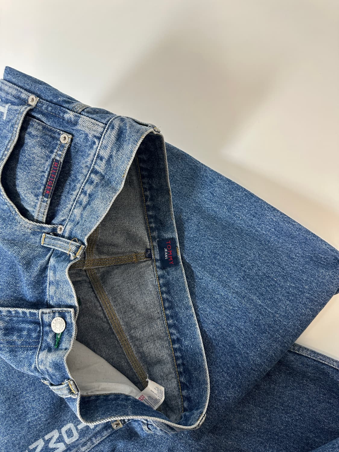 90s tommy 스펠아웃 카펜더 데님  상품이미지6