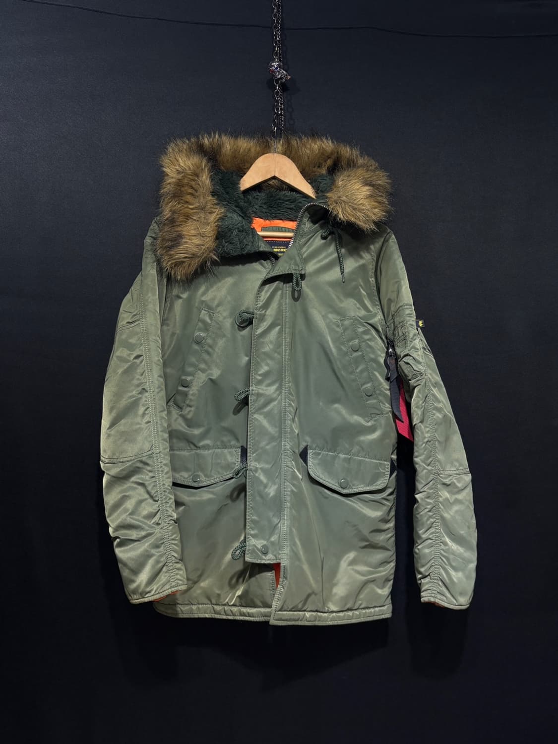 알파 n-3b 공군 파카 상품이미지1