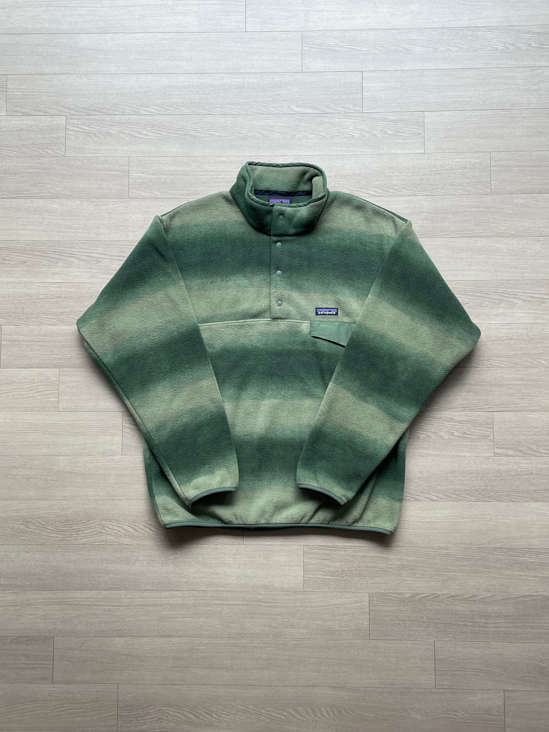 파타고니아 신칠라 그린 스트라이프 patagonia 상품이미지1