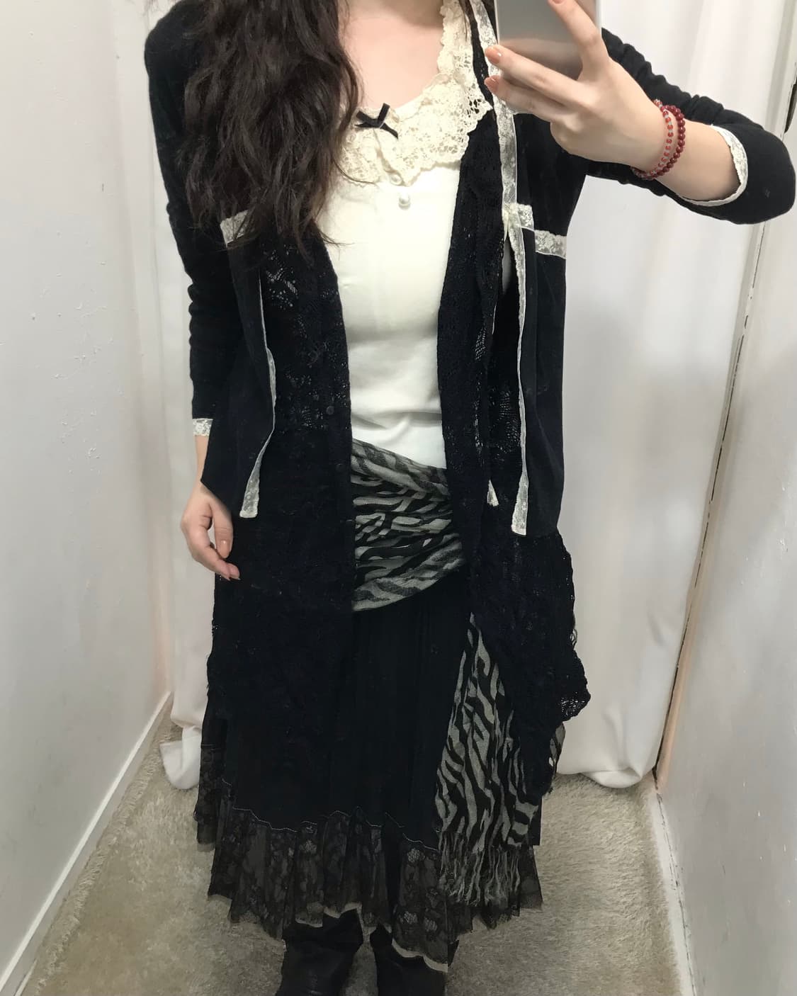 블랙 레이어드 코디 세트 🖤 상품이미지4