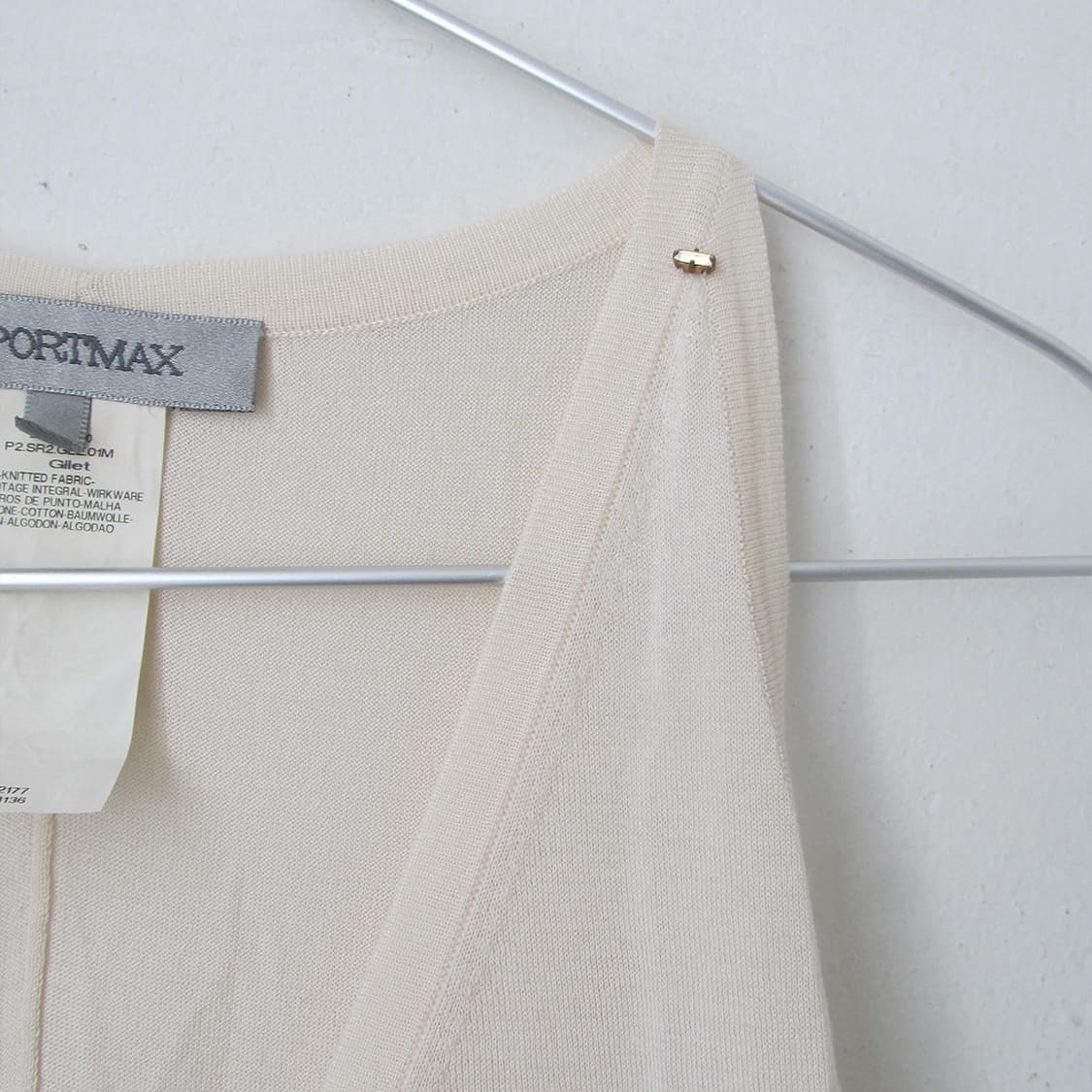 sportmax unstructured sleeveless 상품이미지2