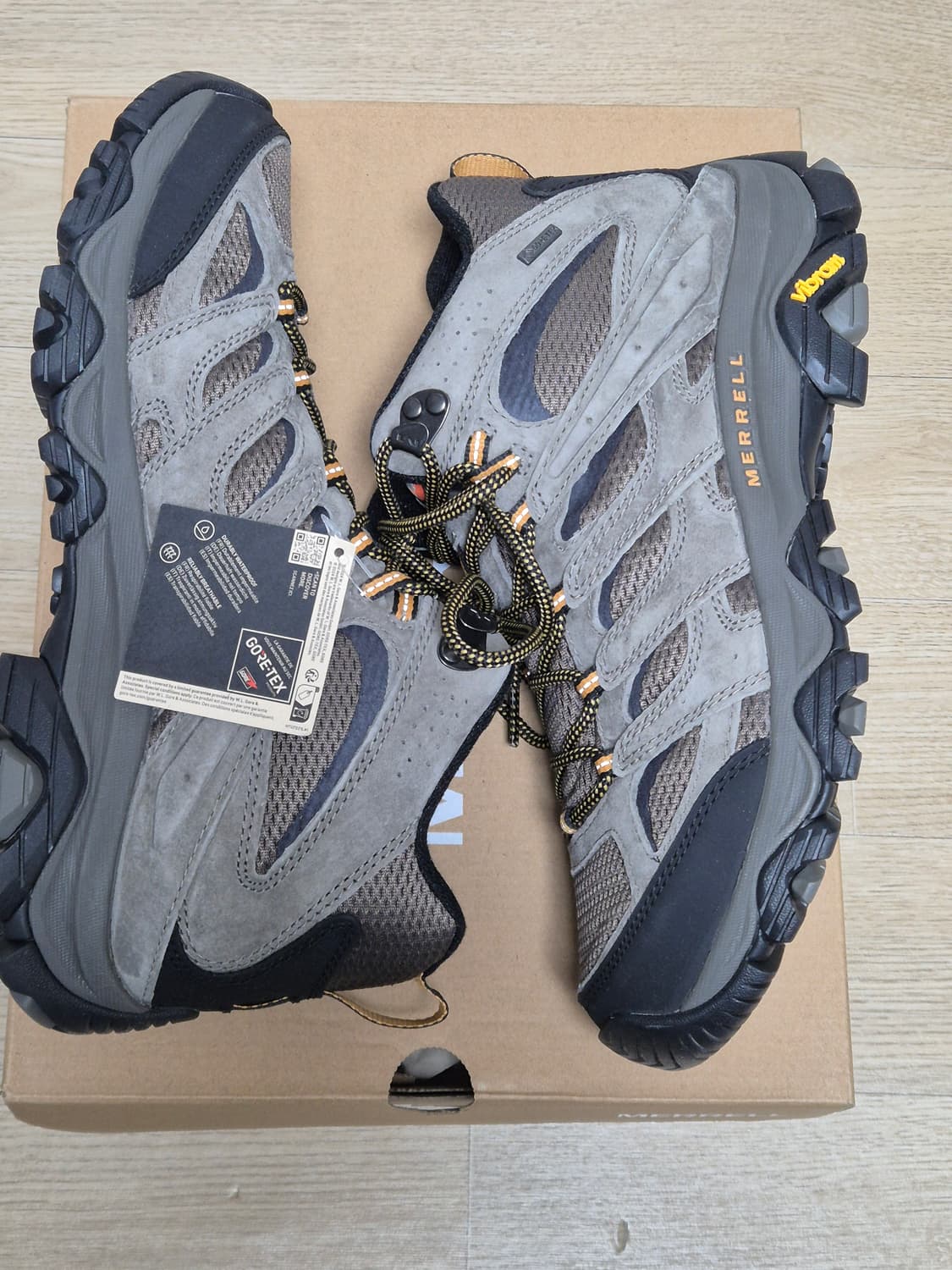 [택달린새상품] 머렐 moab3 모압3 고어텍스 GTX 월넛 285사이즈 상품이미지3