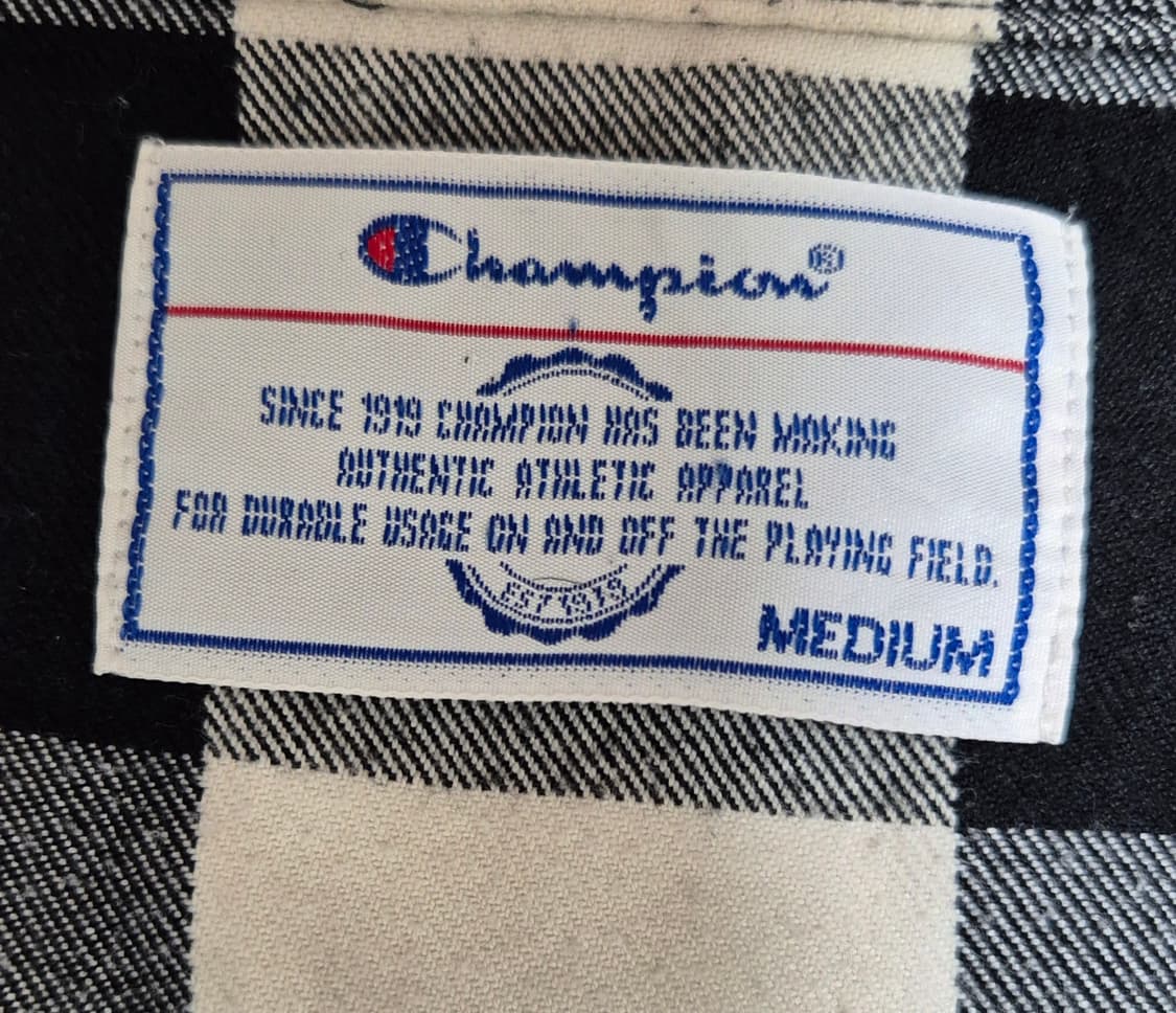 챔피온 체크 자켓 상품이미지2