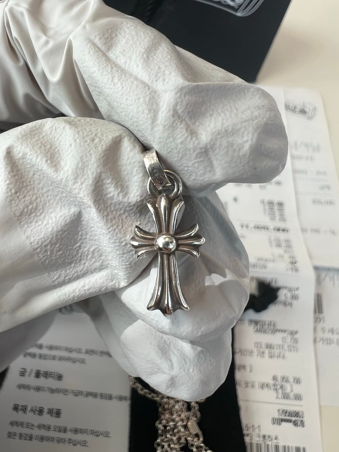 크롬하츠 베이비펫 펜던트 + 한스룸 롤체인 상품이미지2