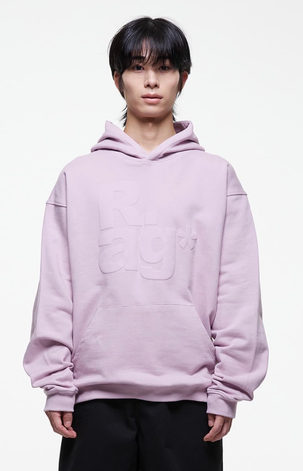 더콜디스트모먼트 TCM rag hoodie (indi pink) 상품이미지4