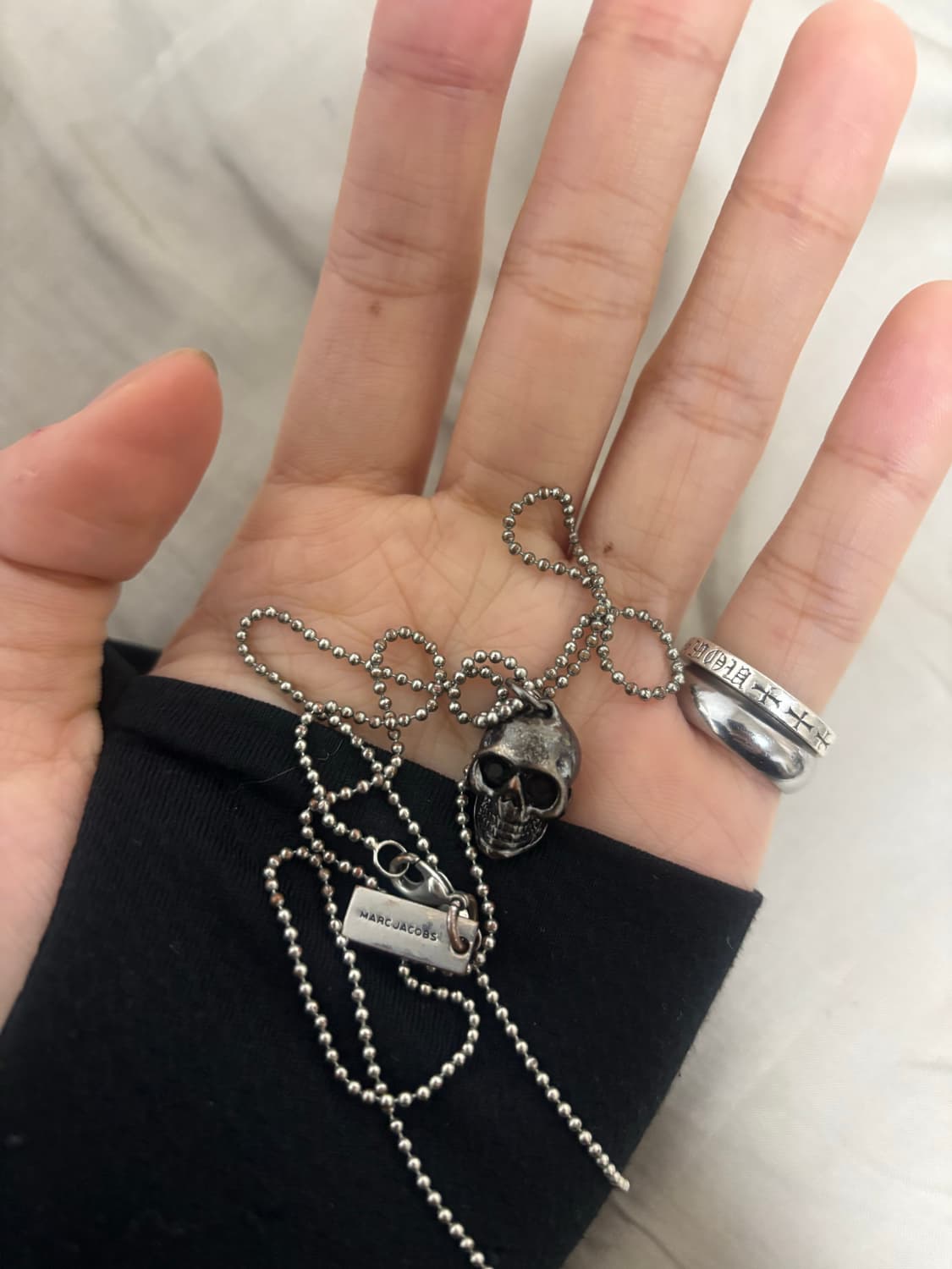 마크제이콥스 스컬 목걸이 상품이미지1