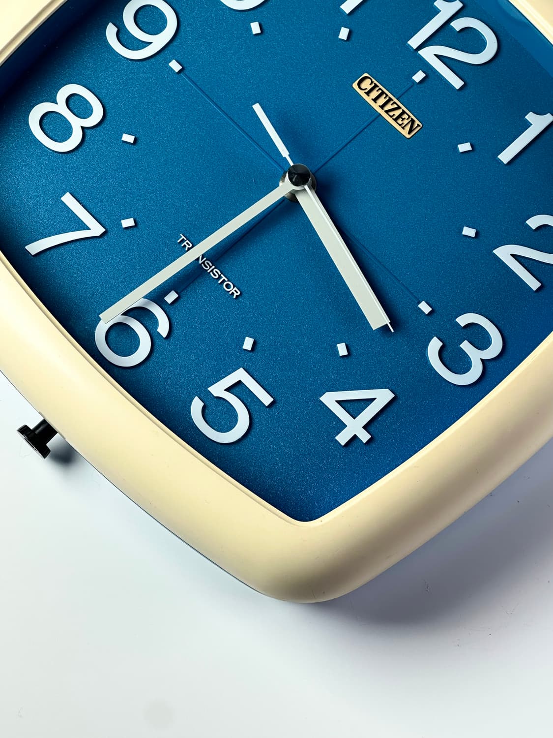 일본 빈티지 시티즌 크림블루 벽시계 상품이미지2