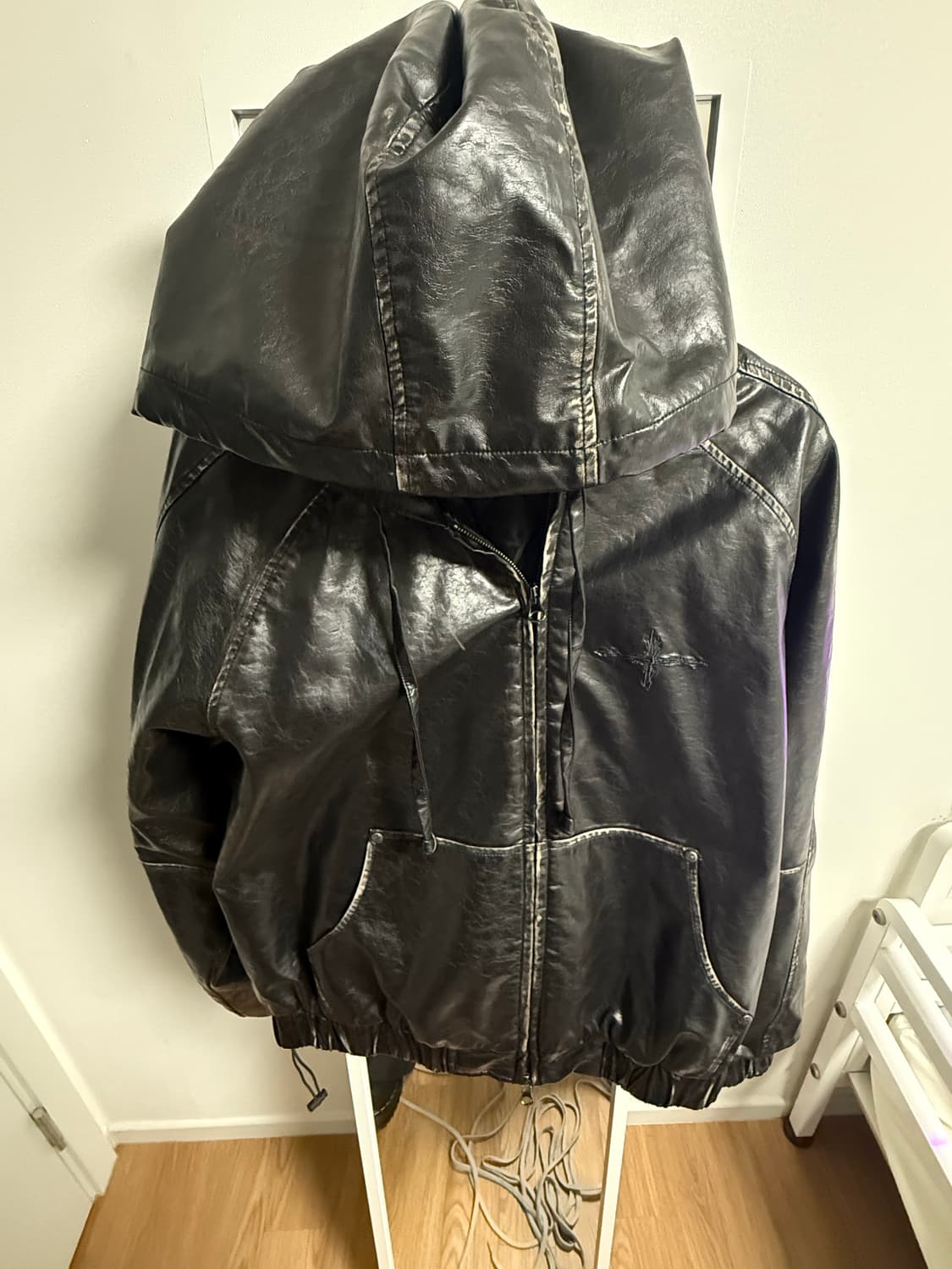 낫포너드 레더 봄버 상품이미지3