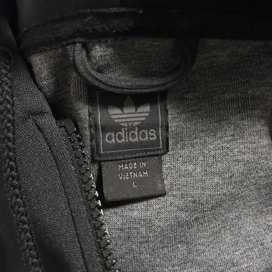 00s 아디다스 플락 후드 집업 져지 블랙 L 100  상품이미지8