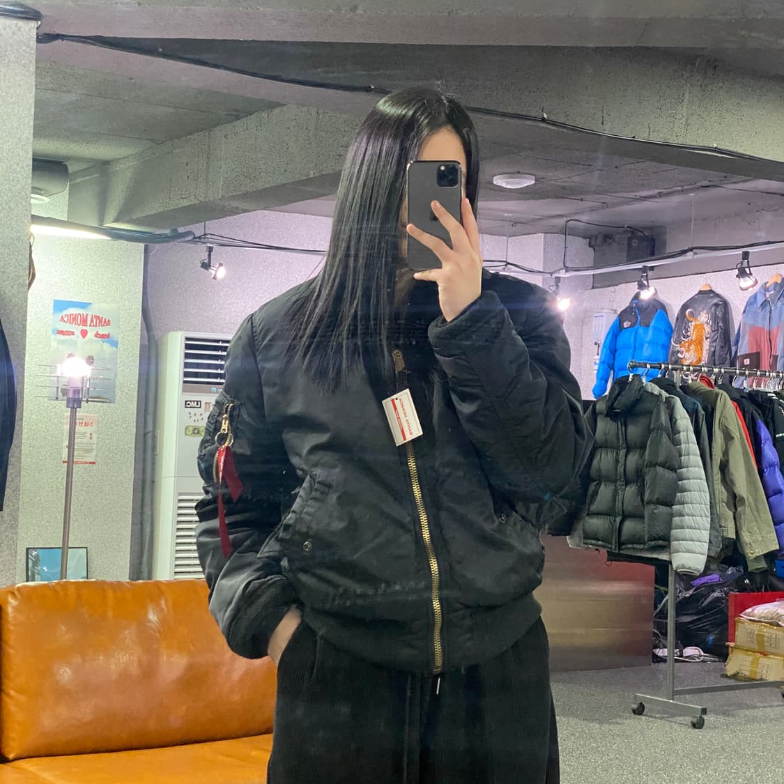 알파 인더스트리 MA-1 리버시블 플라이트 자켓 B3887 상품이미지1