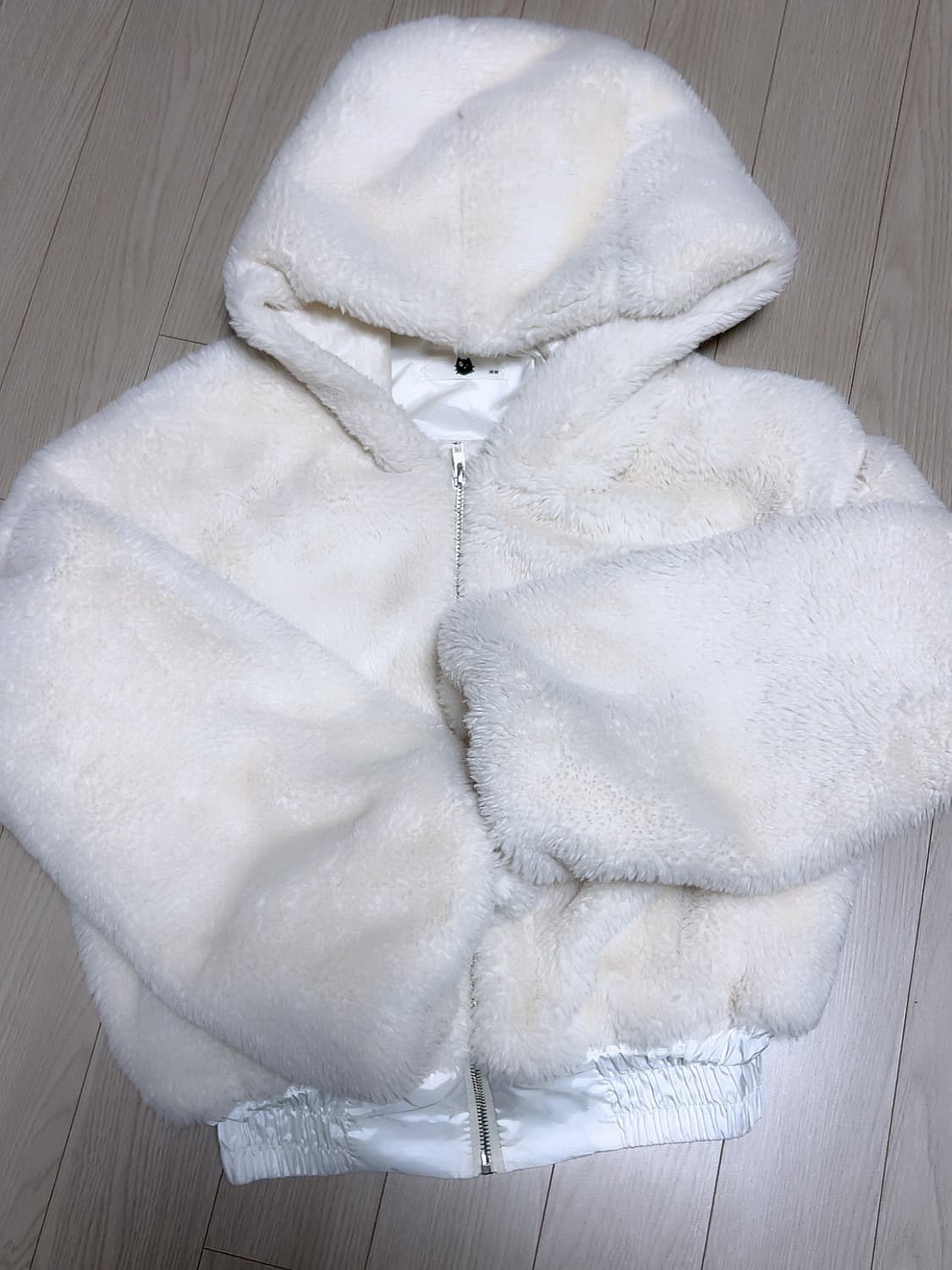 히코빈티지 화이트 퍼 자켓 상품이미지3