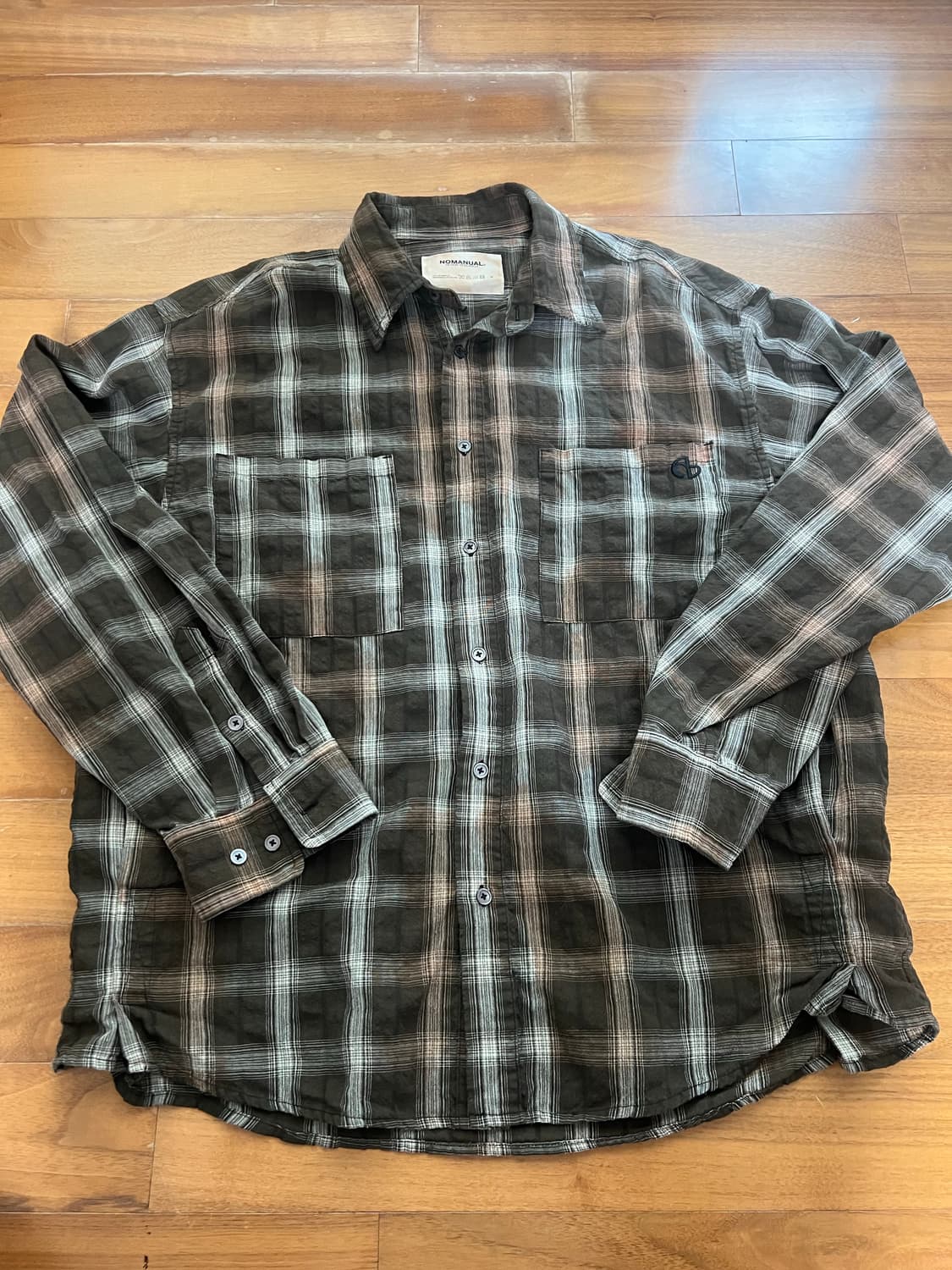 노메뉴얼 셔츠 m 상품이미지1