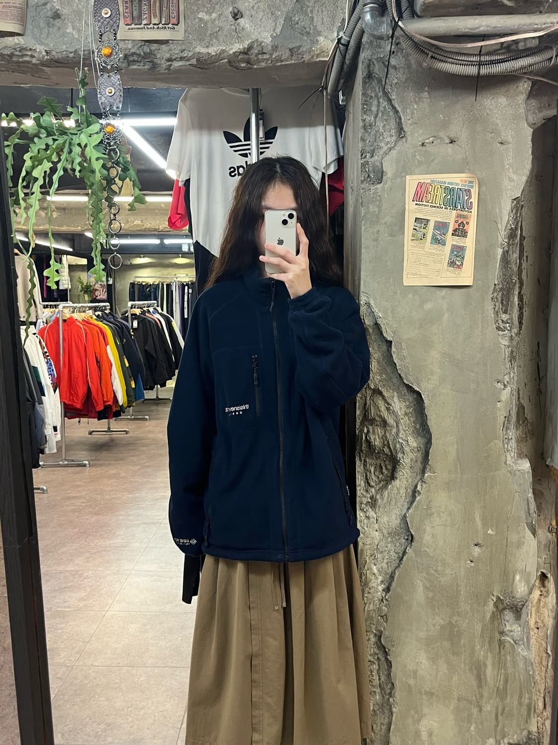 디스이즈네버뎃 고어텍스 플리스 자켓 네이비 M #csz1955  상품이미지2