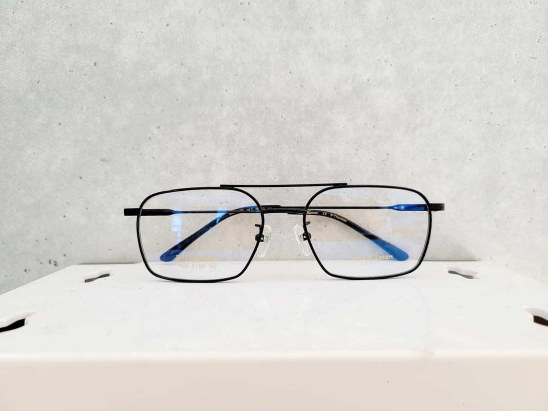 폴휴먼안경 베타 티탄 PHF-518D 블랙 상품이미지10