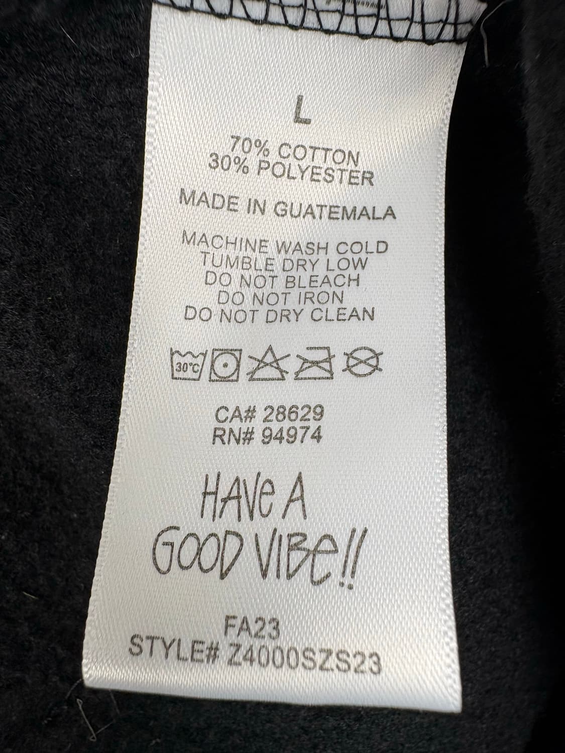 스투시 베이직 로고 기모 후드 집업 상품이미지4