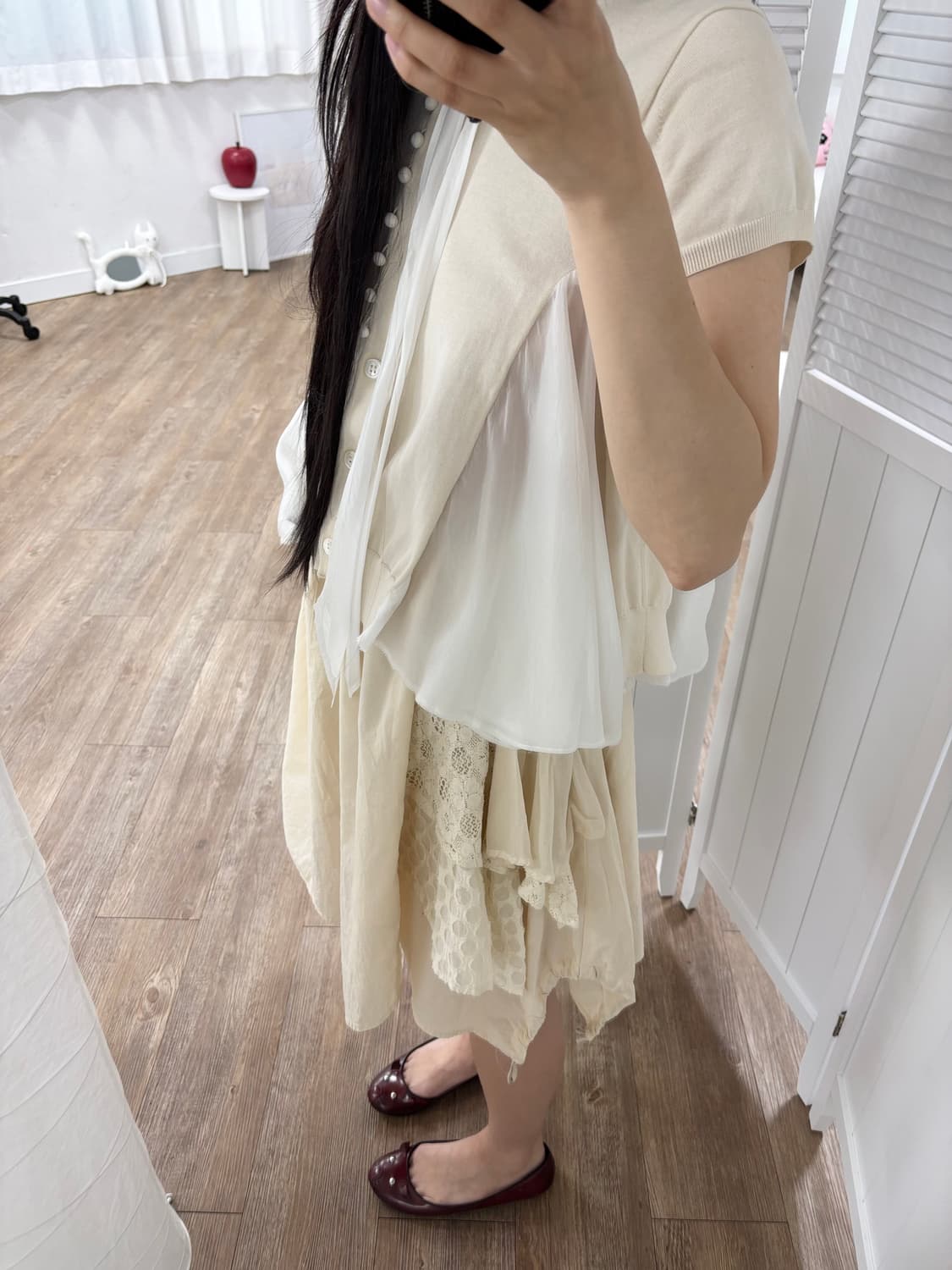 Sacai 사카이 럭 프릴 가디건 상품이미지3