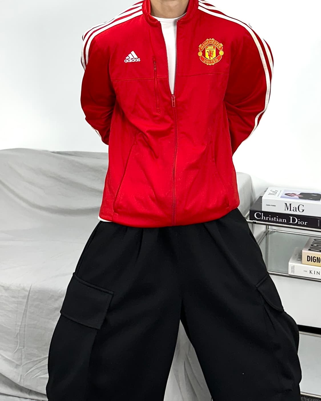 아디다스 맨체스터 유나이티드 져지 트랙탑 M 상품이미지3