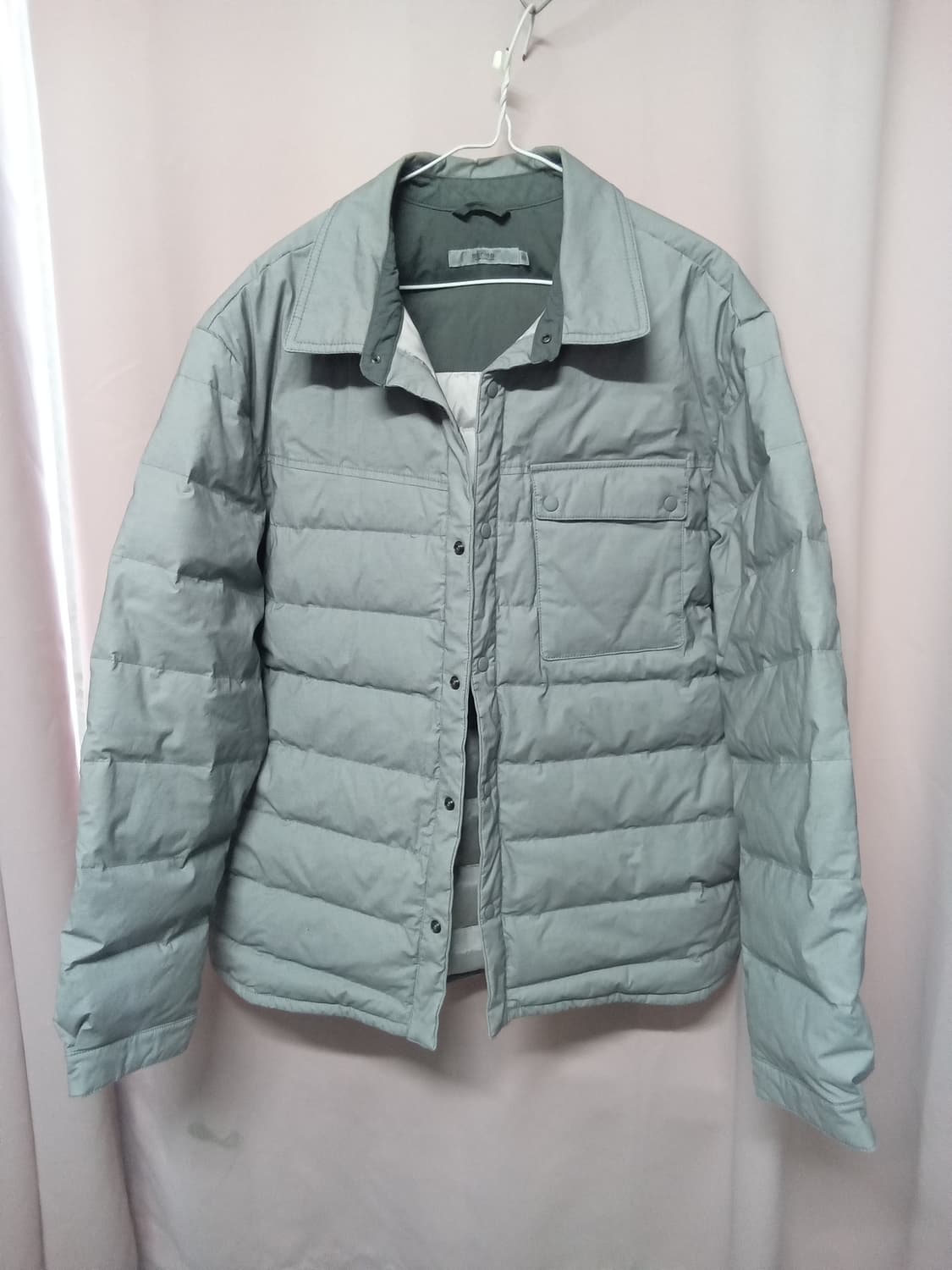 시리즈 셔켓 다운 패딩 셔츠 상품이미지2