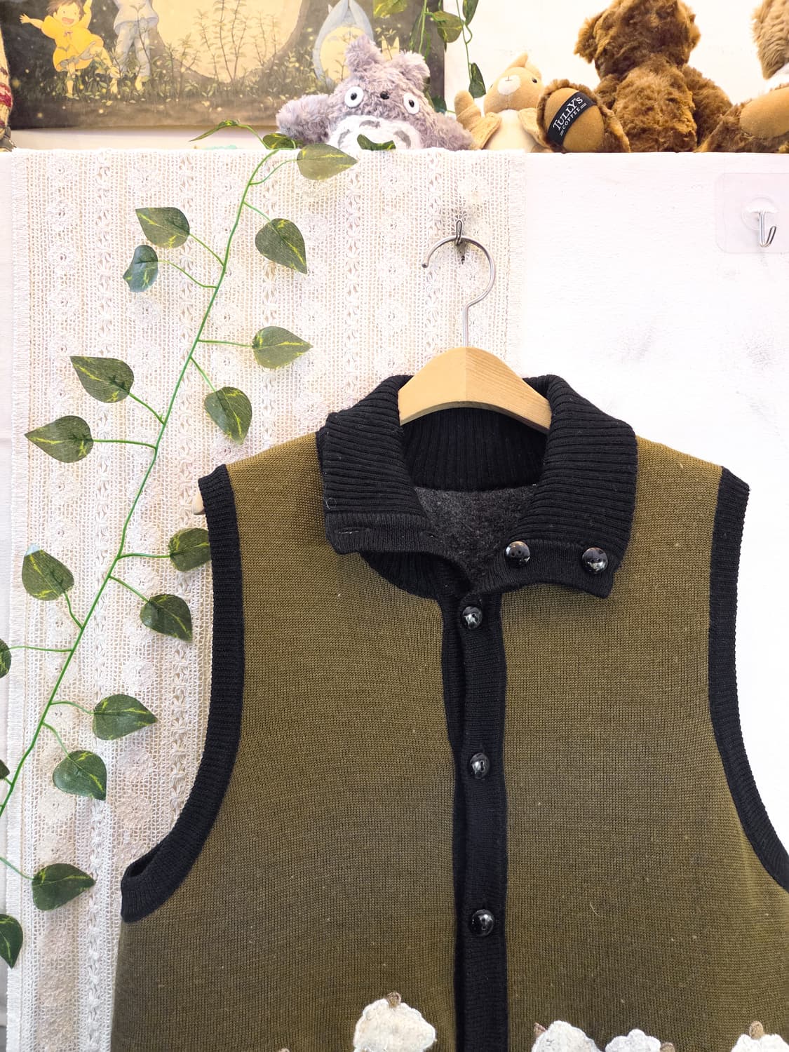 양떼목장 니트 조끼 [리버시블] 상품이미지2