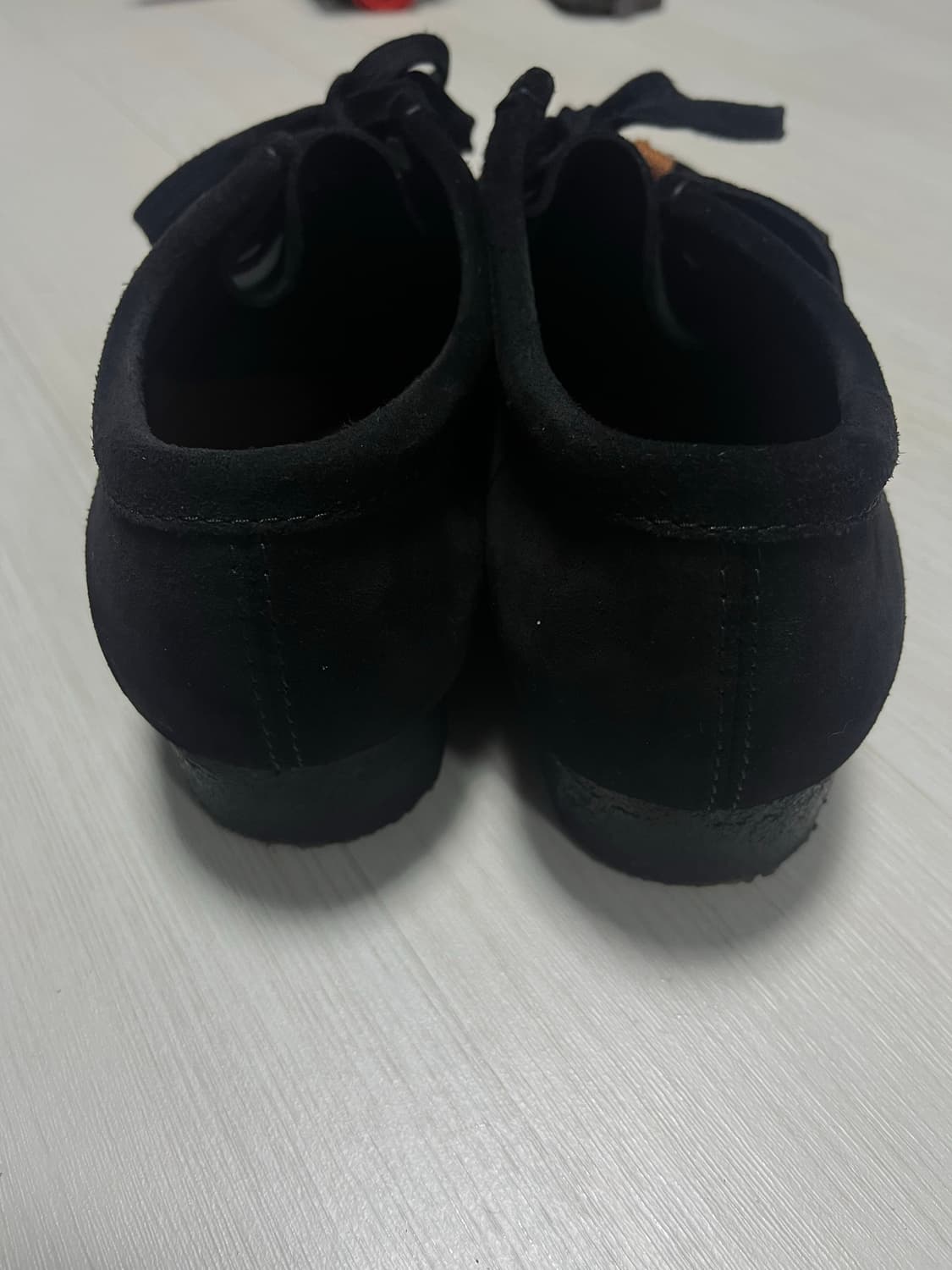 택포) 클락스 왈라비 블랙 스웨이드 255 (UK 7) 상품이미지2