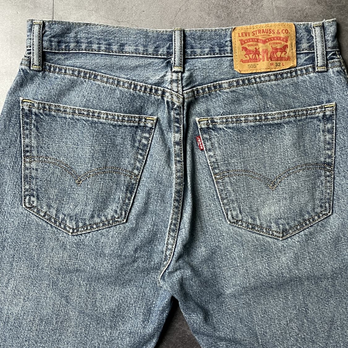 LEVI'S 리바이스505 빈티지 데님 하프팬츠 A01233 상품이미지7
