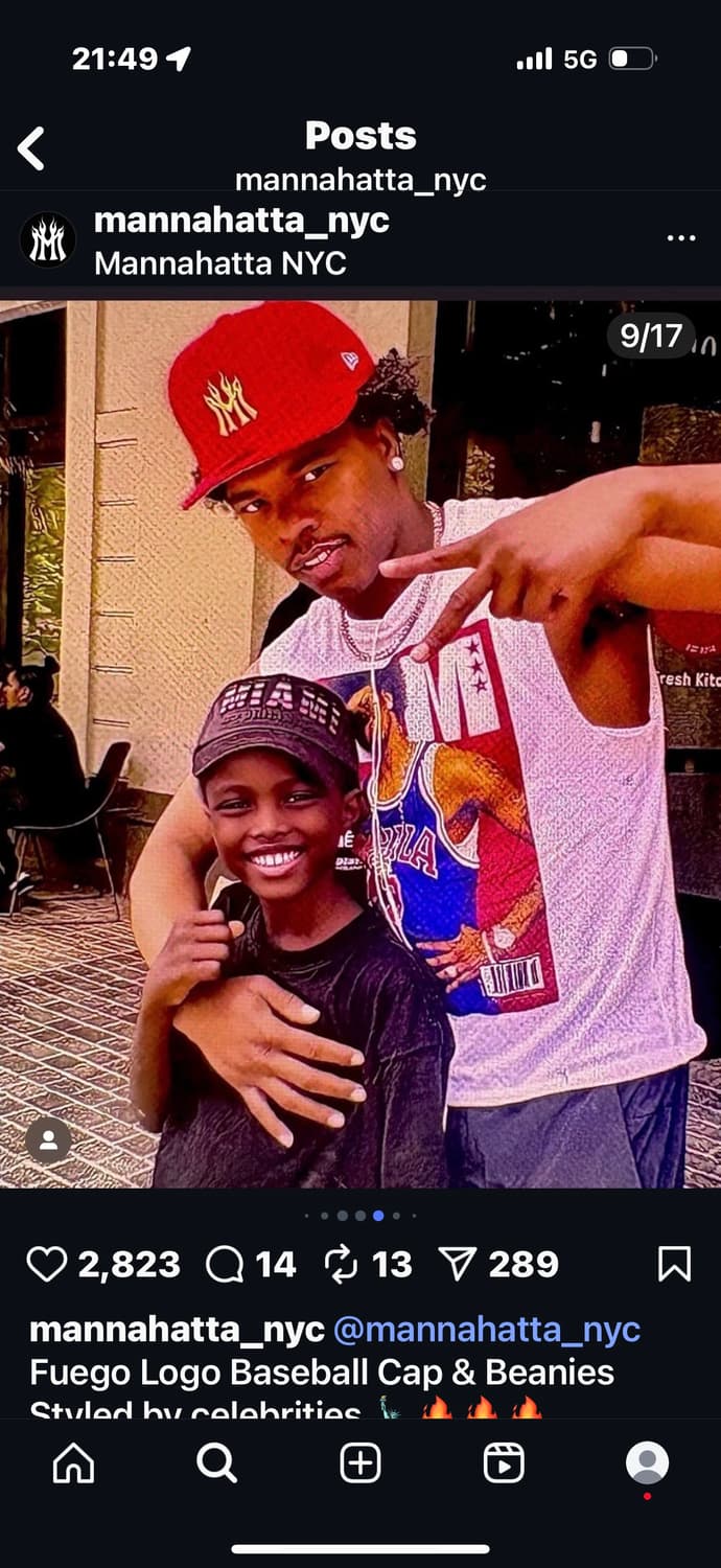 Mannahatta nyc fuego hat 상품이미지1