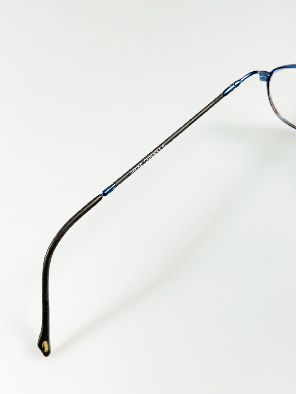 90s CARTELO 블루 메탈 슬림 스퀘어 빈티지 안경 상품이미지7