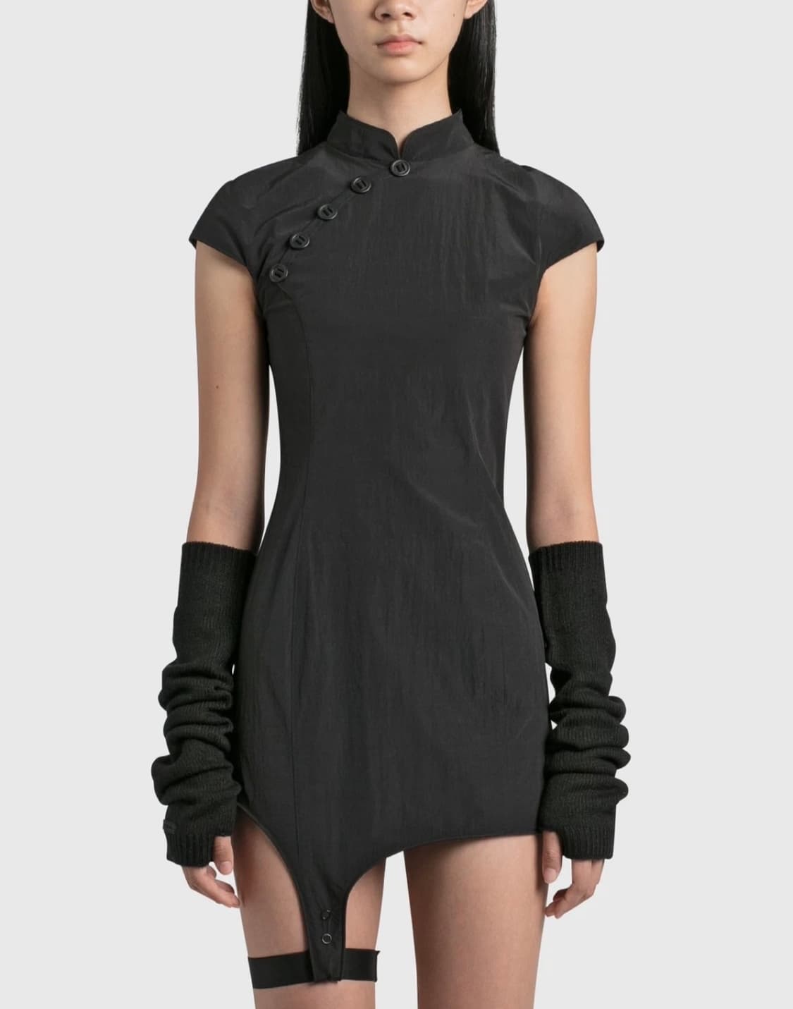 혜인서 치파오 드레스 그레이 상품이미지1