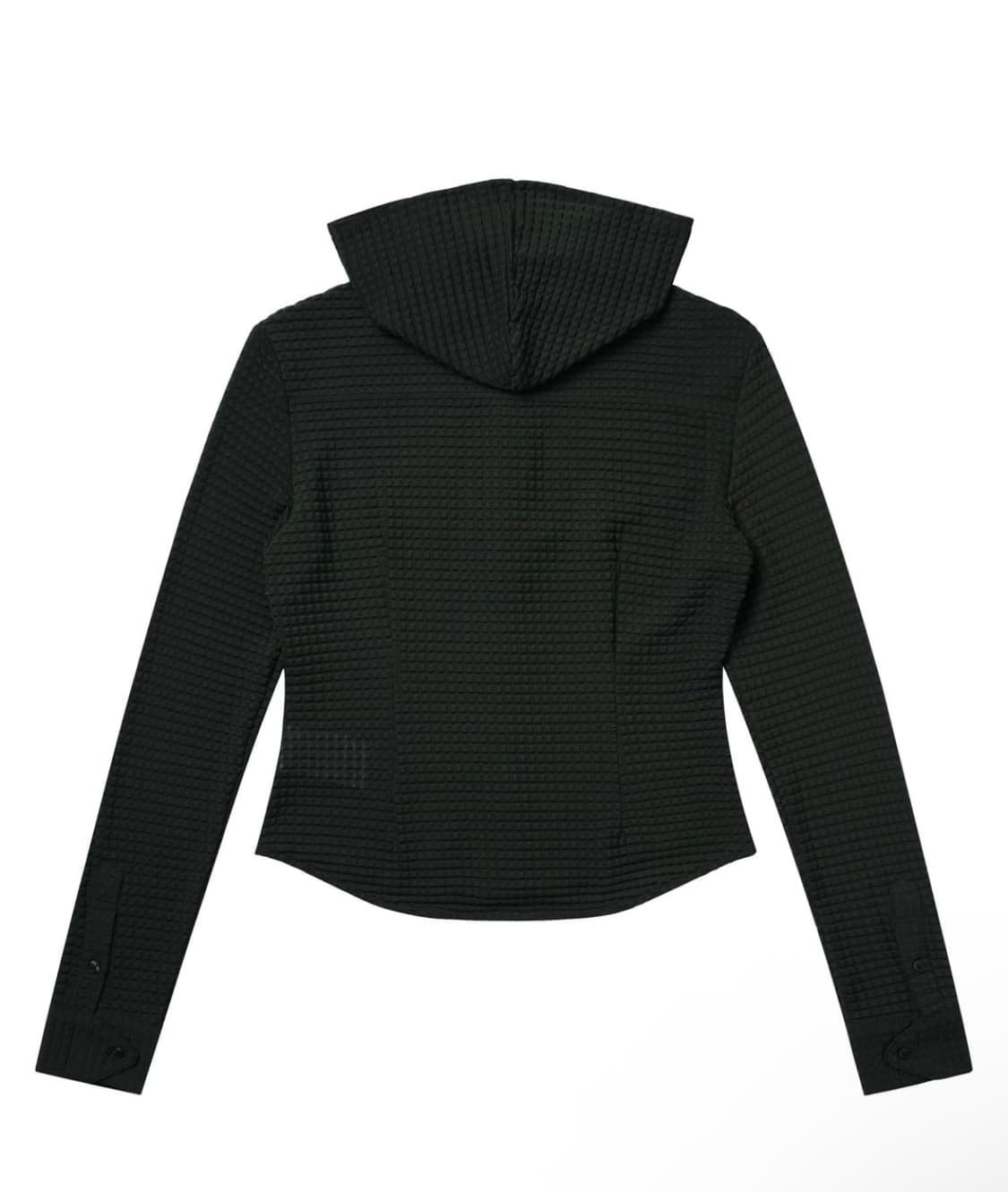 코이세이오 라운드 후디 셔츠 차콜 상품이미지2