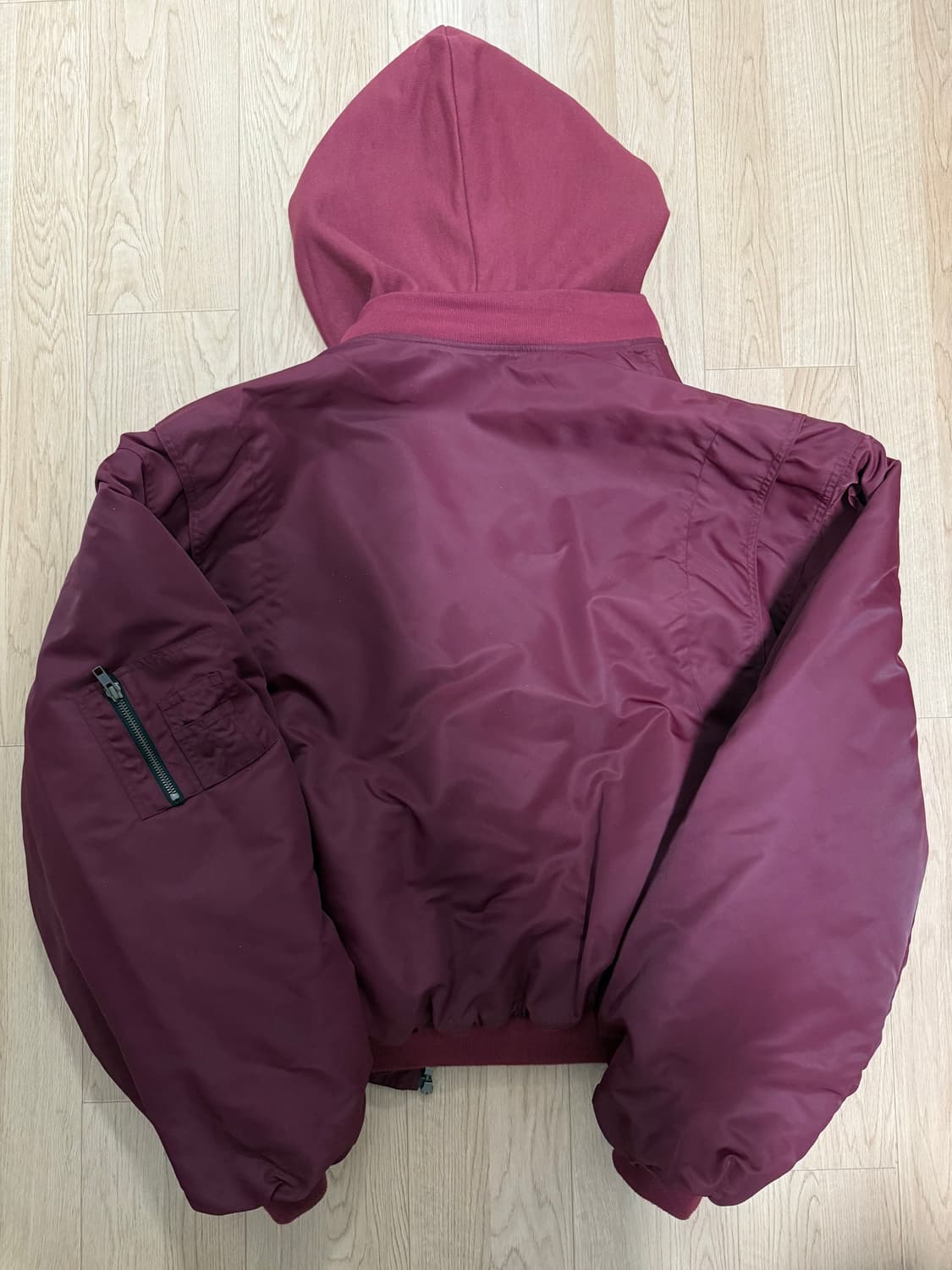 [1] csc 레이싱 봄버 버건디 상품이미지4