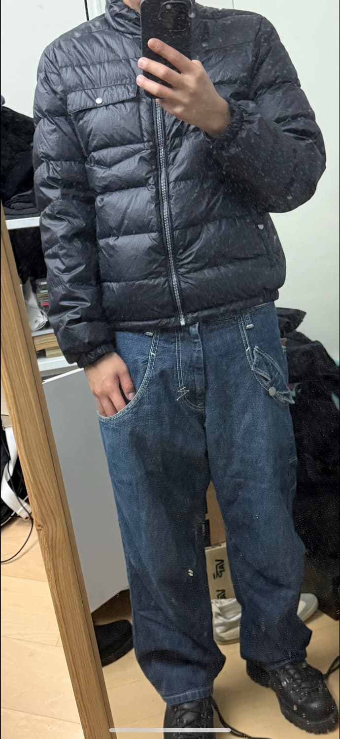 몽클레어 빈티지 경량패딩 1사이즈 중고 상품이미지7