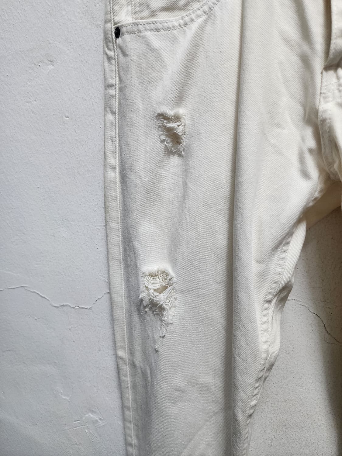 리바이스 514 화이트 데님 팬츠 상품이미지4