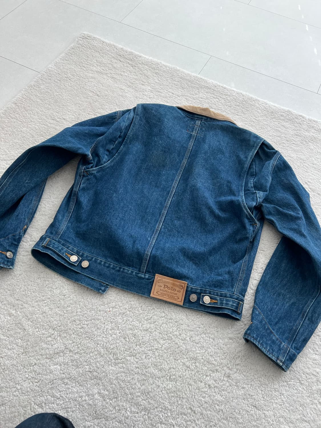 폴로랄프로렌 청자켓 made in USA 트러커 상품이미지10