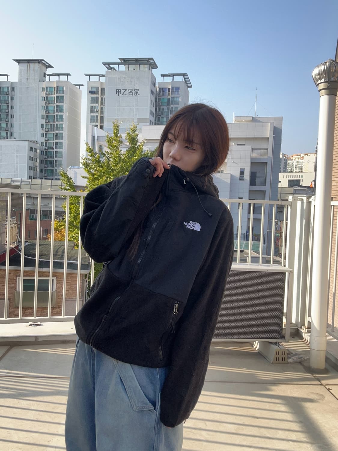 THE NORTH FACE 고프코어 플리스 후드 자켓 상품이미지1