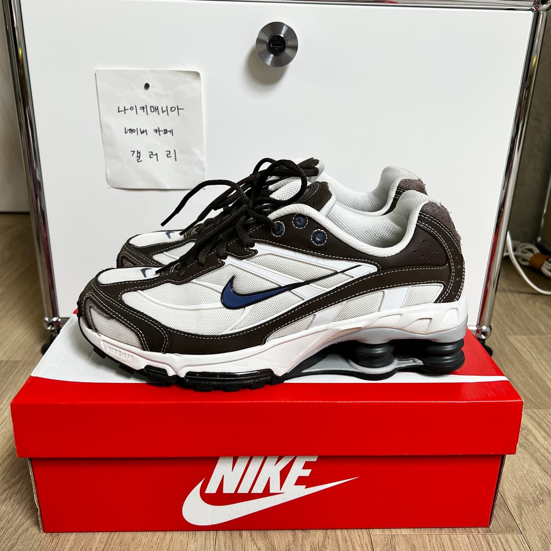 [270] 나이키 샥스 라이드 2 바로크 브라운 디퓨즈드 블루 상품이미지4