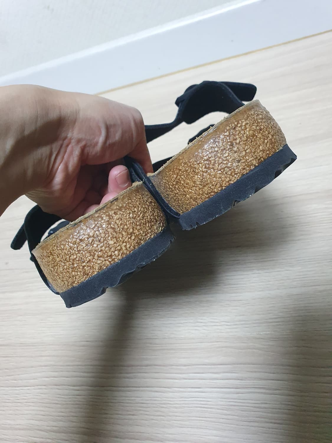 버켄스탁 아리조나 블랙 슬리퍼 280 상품이미지6