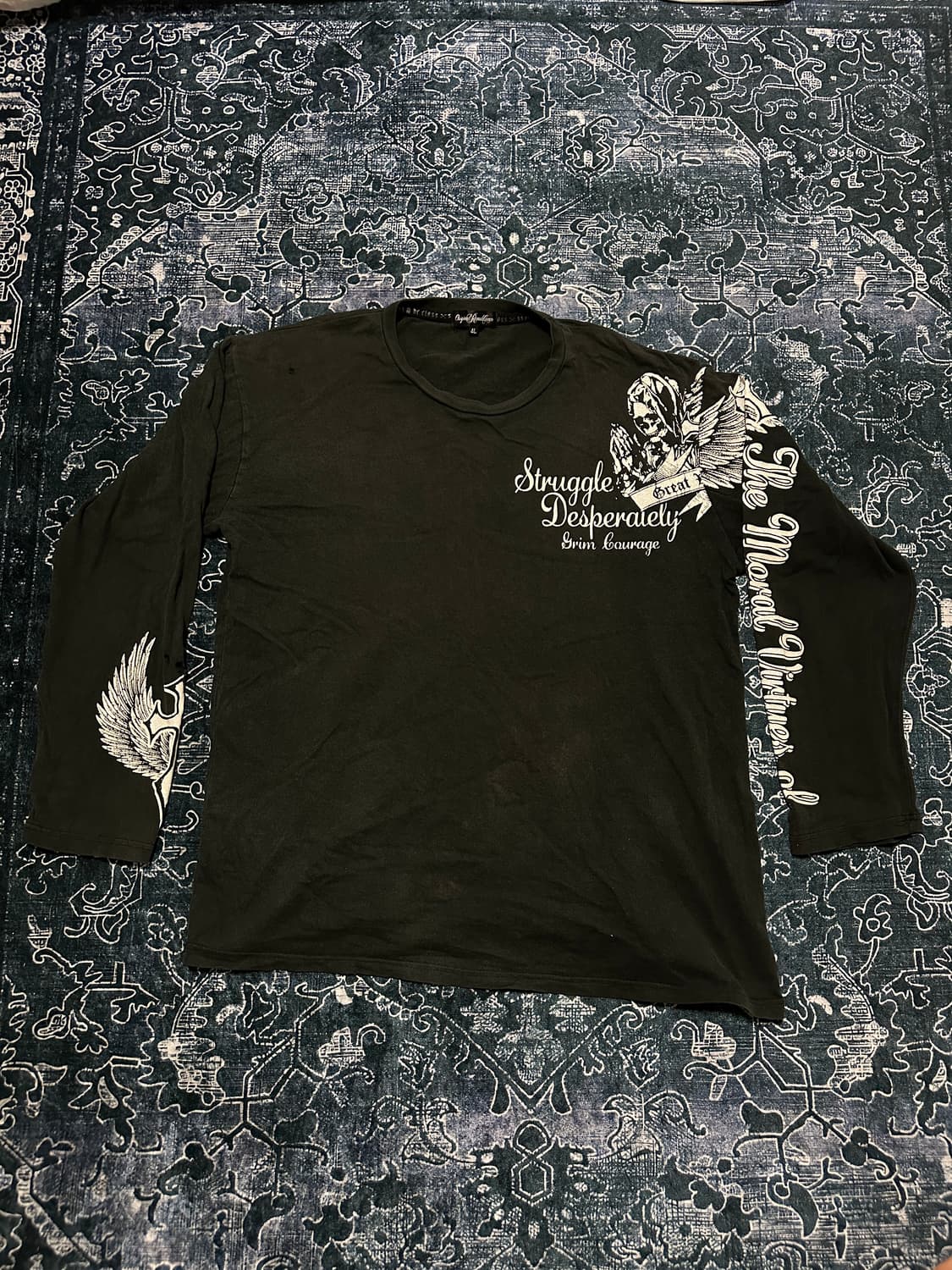 Vkei punk rock vintage long sleeve 상품이미지2