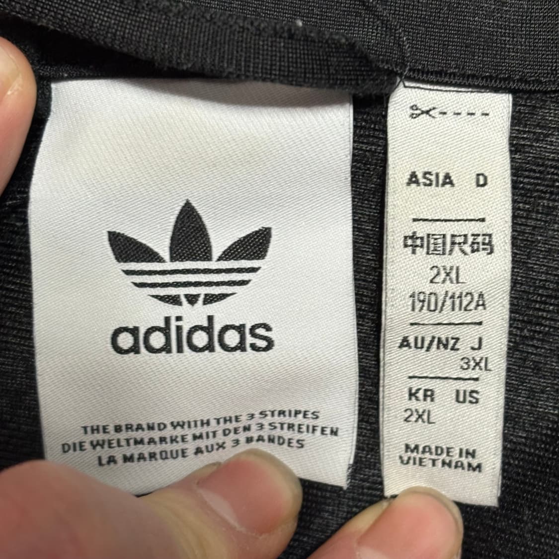 Adidas 파이어버드 블랙 트랙탑 져지 상품이미지3